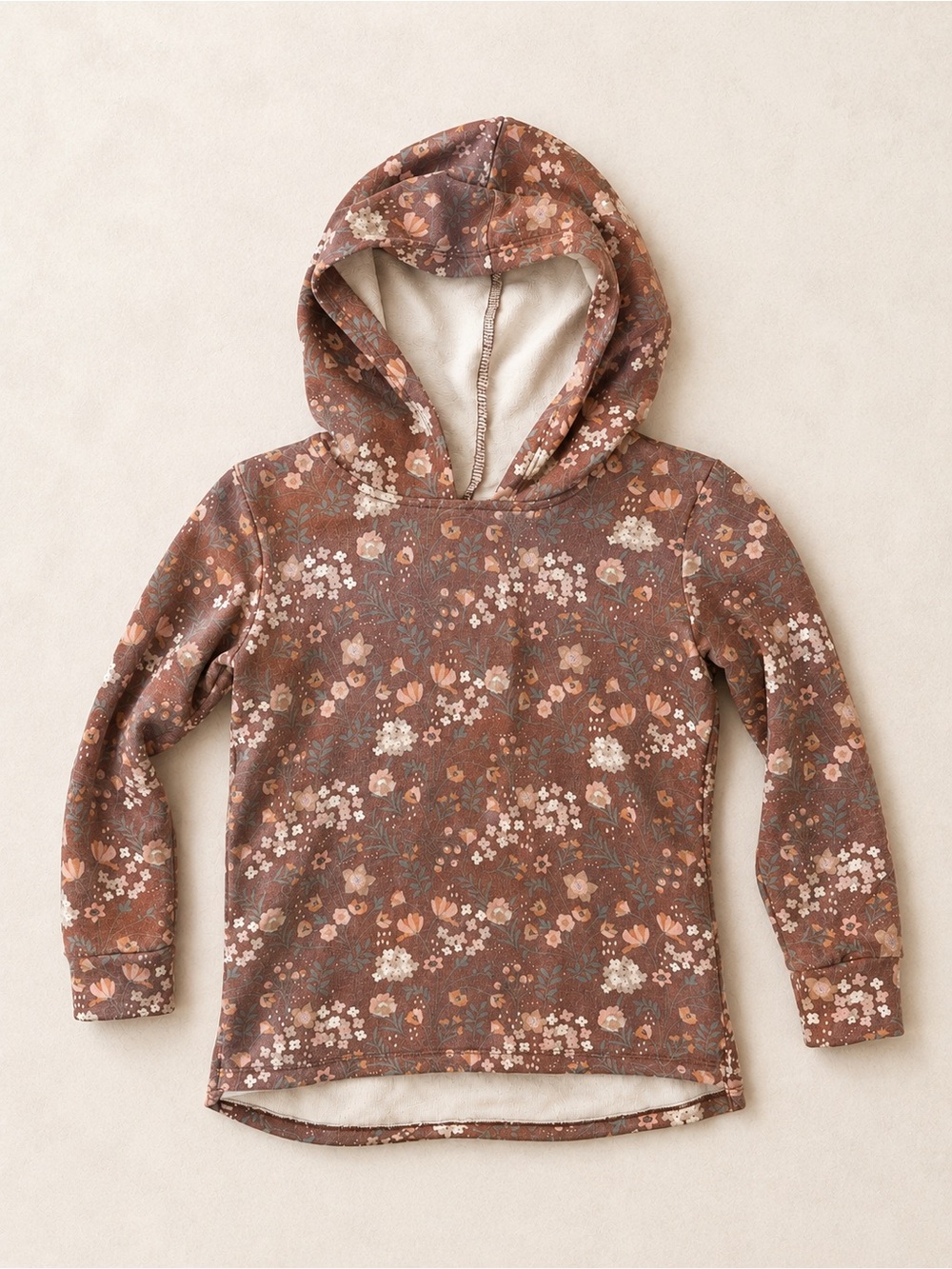 Jax & Lennon Toddler Girls ‘Fall Floral’  Bamboo Hoodie / Terry Hoodie 2T 3T
